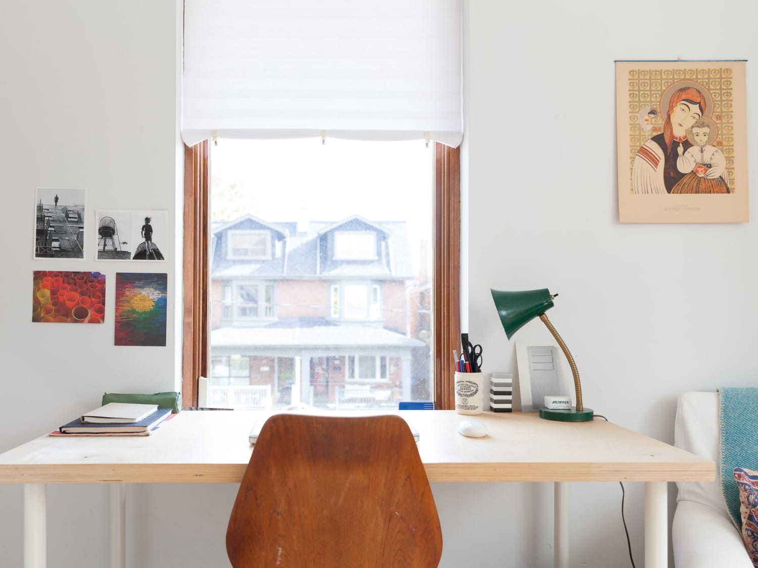 Zemple shop desk white